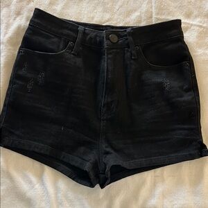 BDG Jet Black Jean Shorts